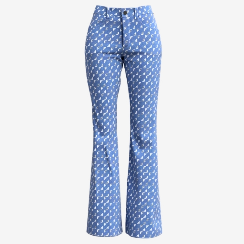 FINESSE Sweetie Logo Jean size L Blue